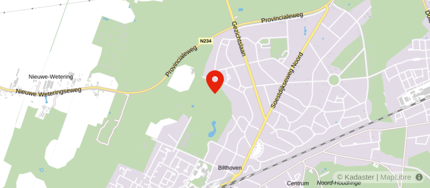 Locatie van Natuurbegraafplaats Den en Rust
