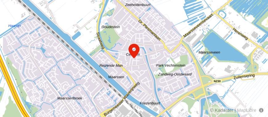 Locatie van Nico Koetsveld Beheer