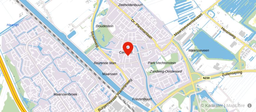 Locatie van Simmelink Advocaten B.V.