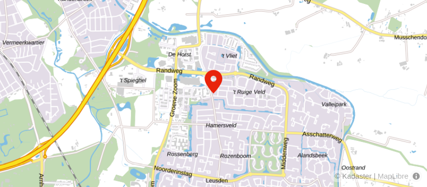 Locatie van Van Tiggelen FAD