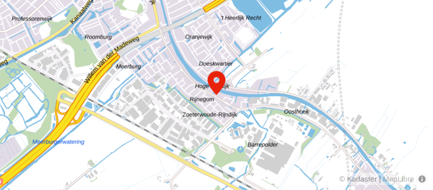 Locatie van Simonis Financial Consultancy