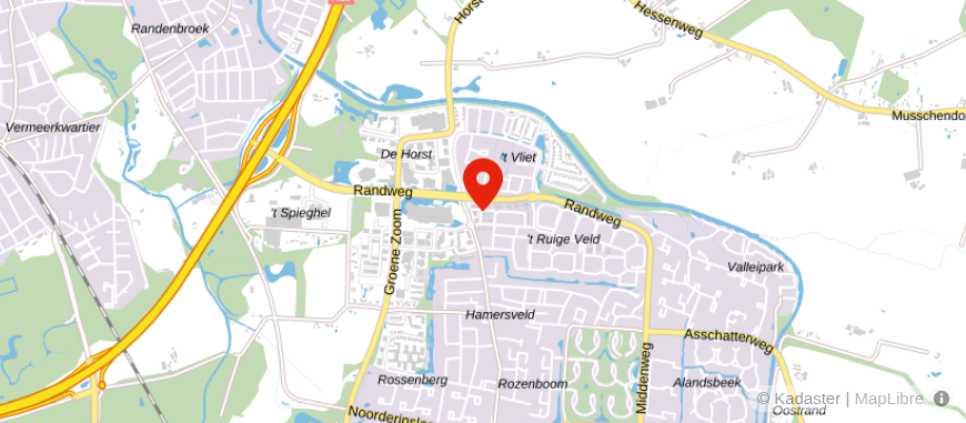 Locatie van De Haan Financiële Diensten B.V.