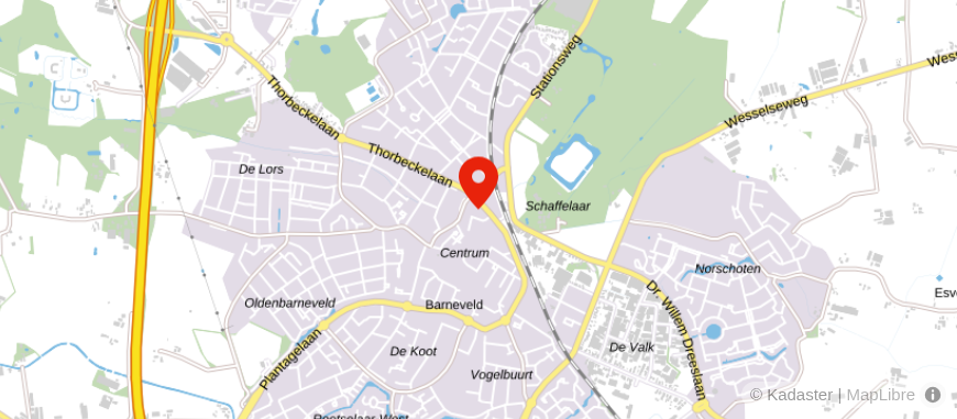 Locatie van Notariskantoor Dangremond