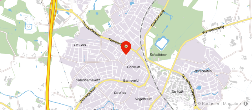 Locatie van Kap Makelaardij