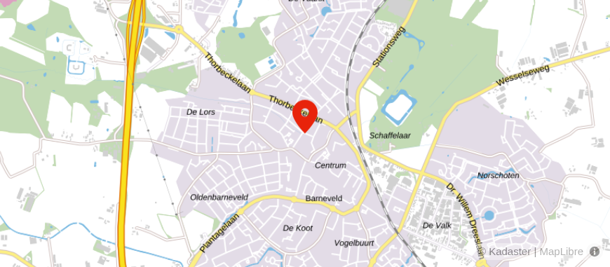 Locatie van Hooijer Makelaardij