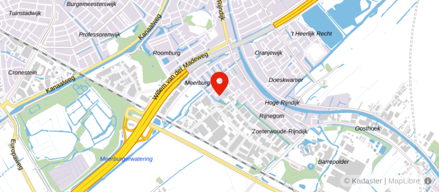Locatie van Weerrijs financieel en fiscaal support