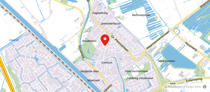 Locatie van Dierks Financieel Advies