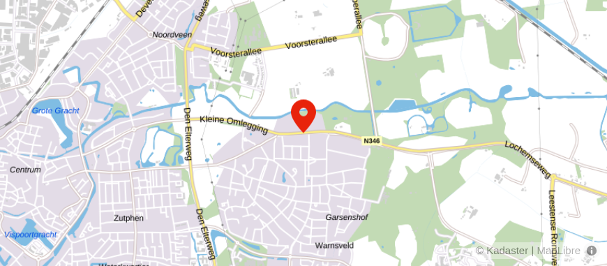 Locatie van Kathalijne de Wilde Makelaardij