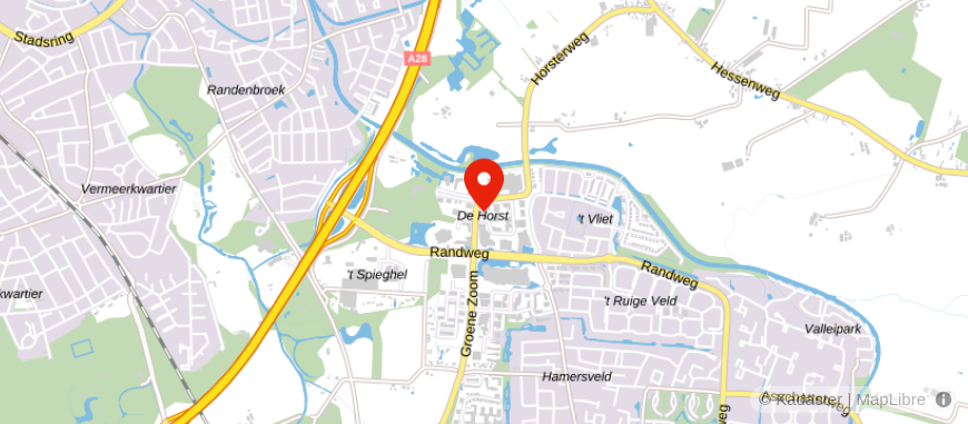 Locatie van Verhoeve Advies