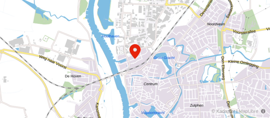 Locatie van BDO Zutphen