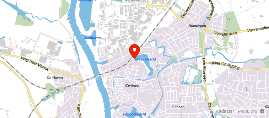 Locatie van Kredietshop