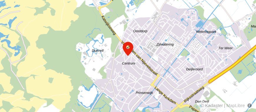 Locatie van DéWoonnotaris Haaglanden