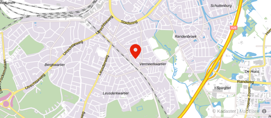 Locatie van De Waart