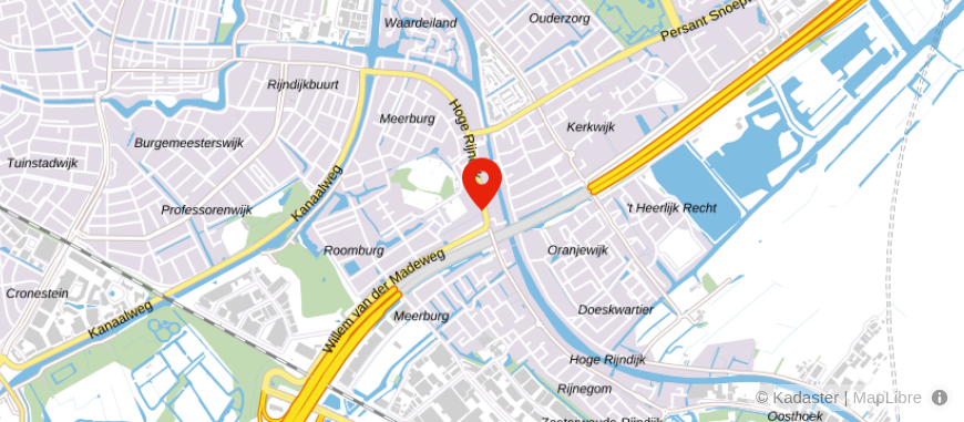 Locatie van Kerkvliet Makelaars