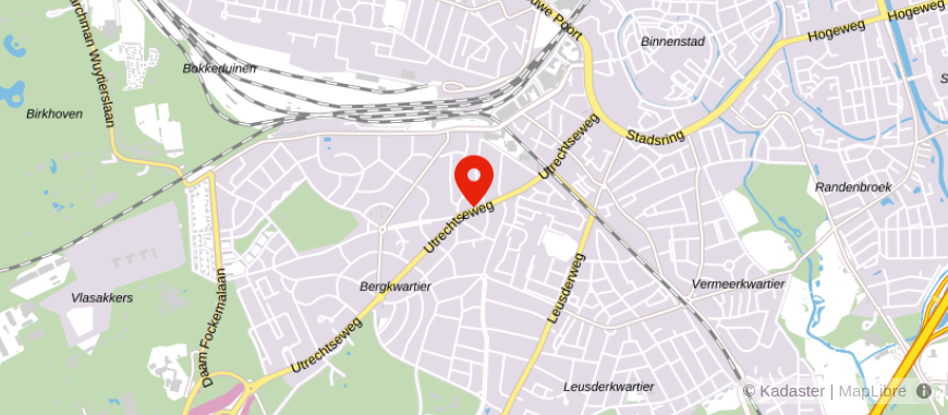 Locatie van BolscherBrugDeijl Notarissen