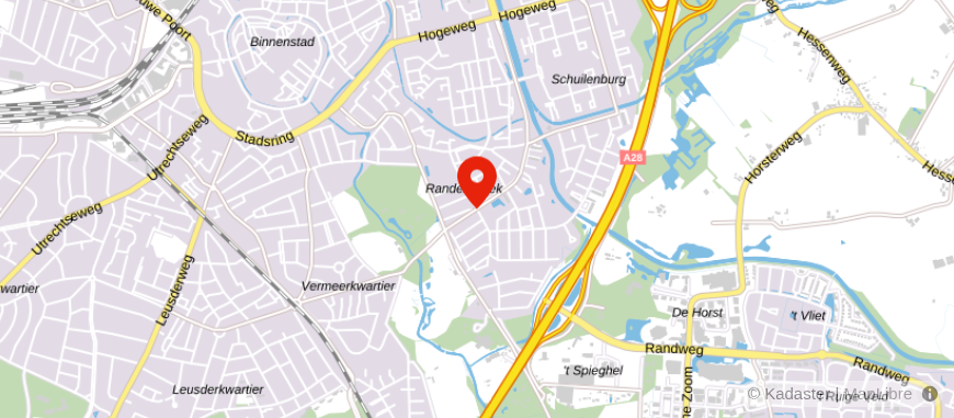 Locatie van De Haan en Van de Kamp DELA