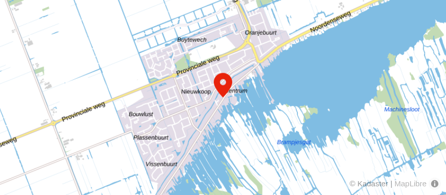 Locatie van De Koning makelaars