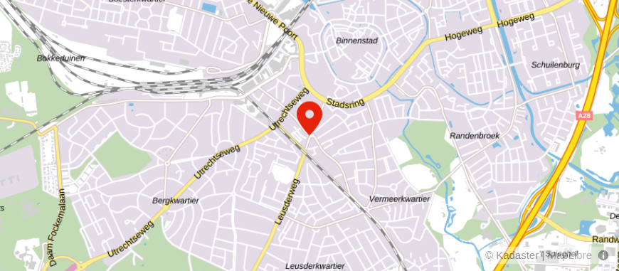 Locatie van Brouwers Notariskantoor