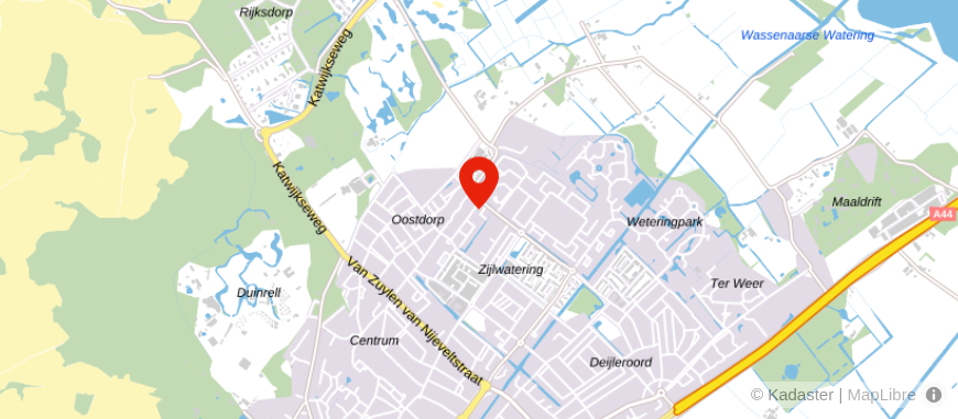 Locatie van Van der Laan Financial Support
