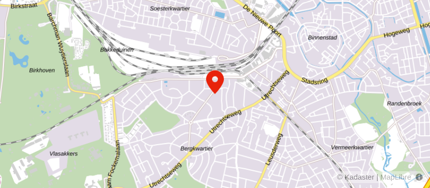 Locatie van DURF financieel planners