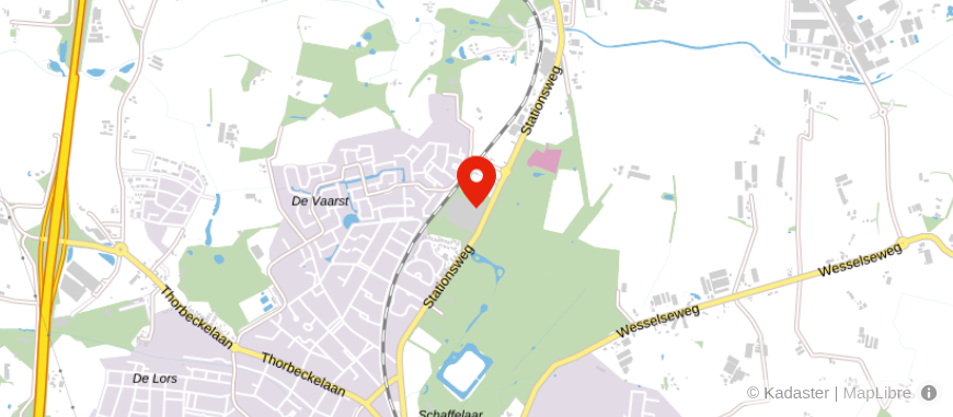 Locatie van Henst & Lunsen Assurantie Adviseurs BV