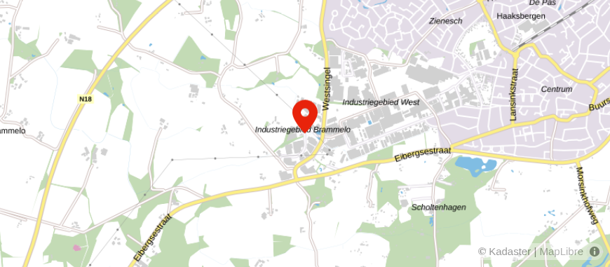 Locatie van Eijsink Accountancy