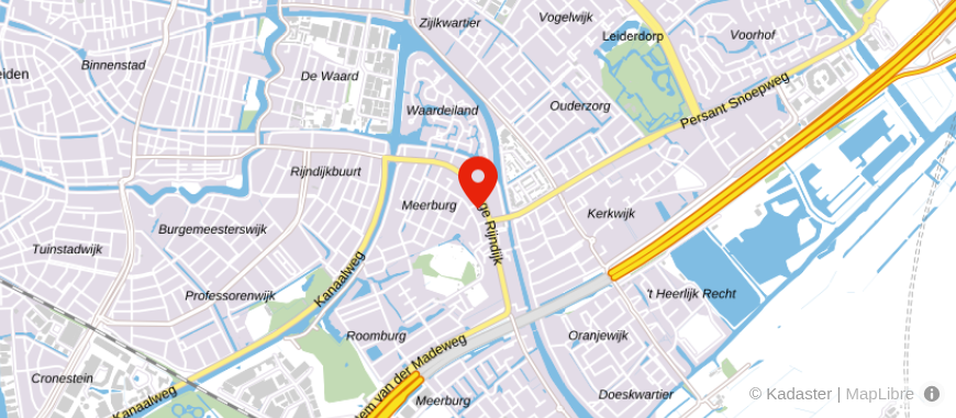 Locatie van De Wekker Makelaardij