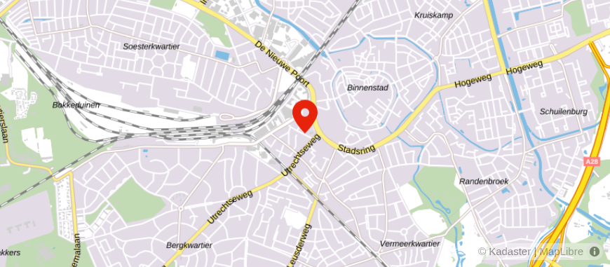 Locatie van Marcel van der Smitte en Partners