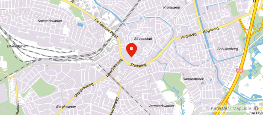 Locatie van Visie Makelaardij