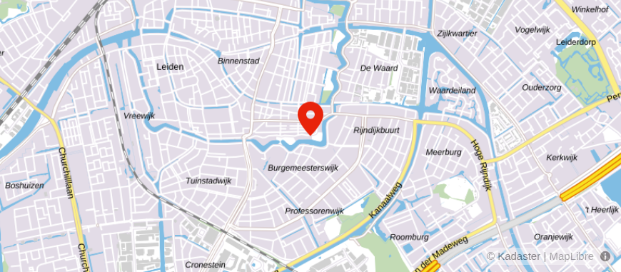 Locatie van BMS Netwerk Notarissen