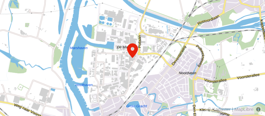 Locatie van E.N.E. Consultancy