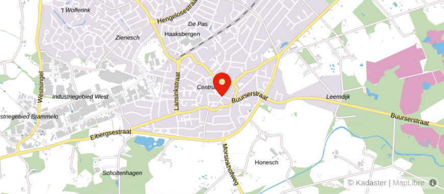 Locatie van De Hypotheker Haaksbergen
