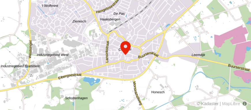 Locatie van Hypotheekdesk Haaksbergen