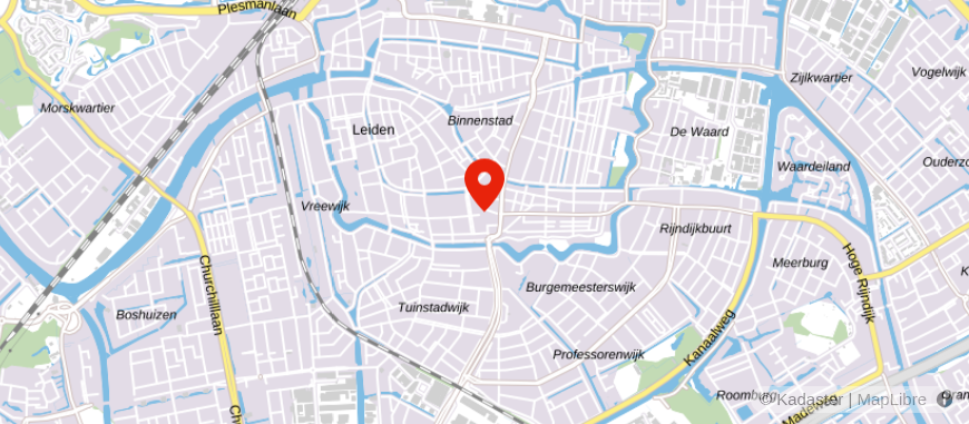 Locatie van Goedhart Makelaars en Taxateurs