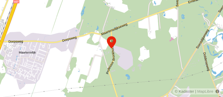 Locatie van The Lime Tree