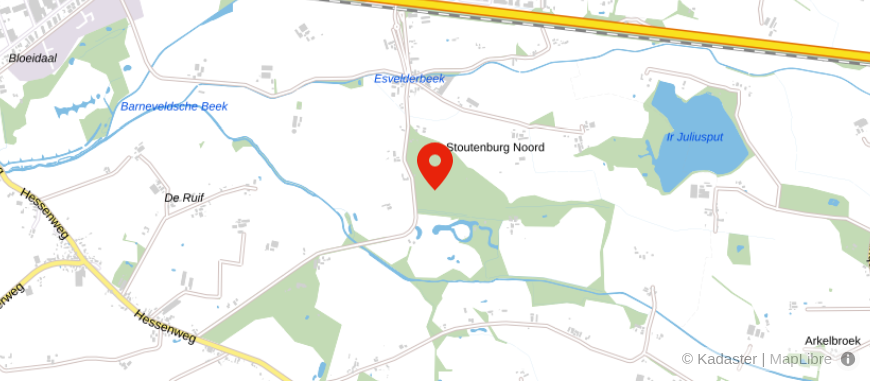 Locatie van Kruit Geldzaken B.V.