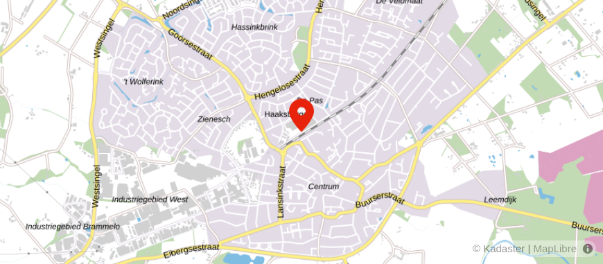 Locatie van Assurantiekantoor Meinderink
