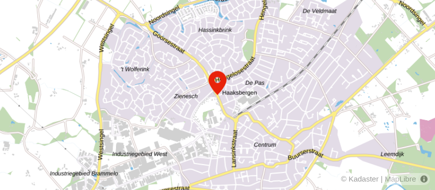 Locatie van Notaris Lenderink