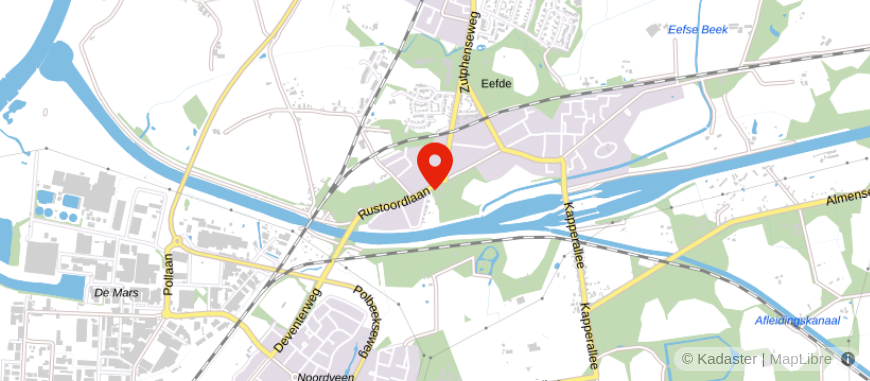 Locatie van Majoor Makelaars & Taxateurs