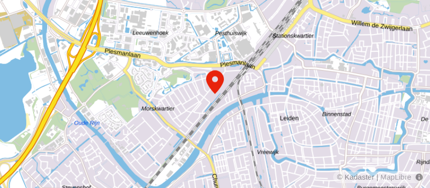 Locatie van TeekensKarstens Notarissen
