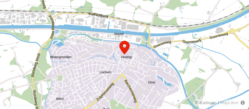 Locatie van Pikeur Makelaars