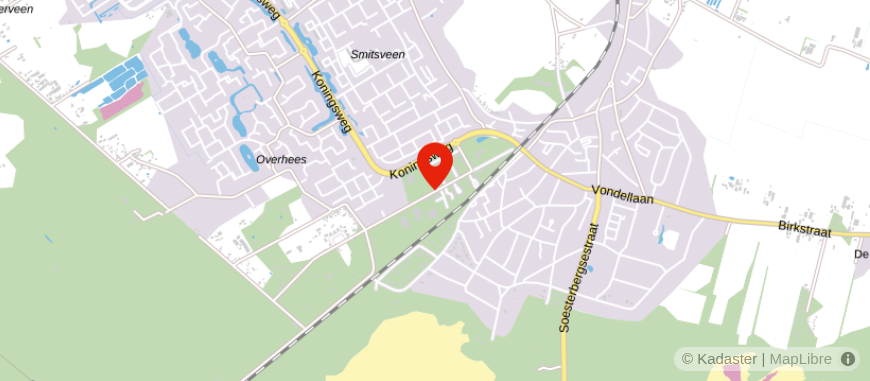Locatie van Kleinegris Adviesgroep