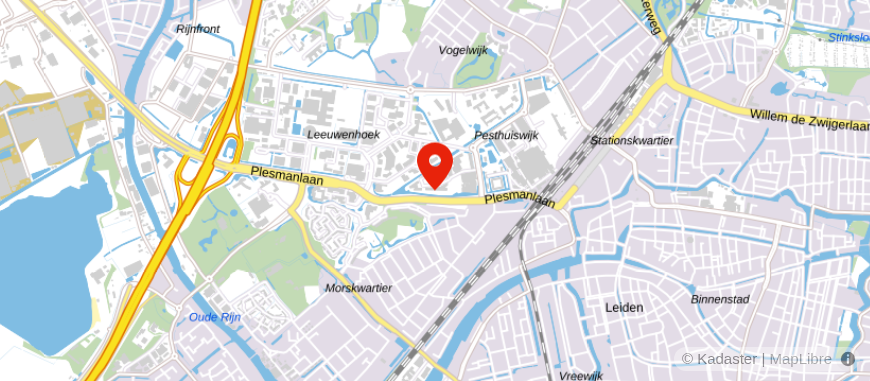Locatie van Viisi Leiden