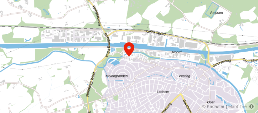 Locatie van De Regt Adviesgroep B.V.