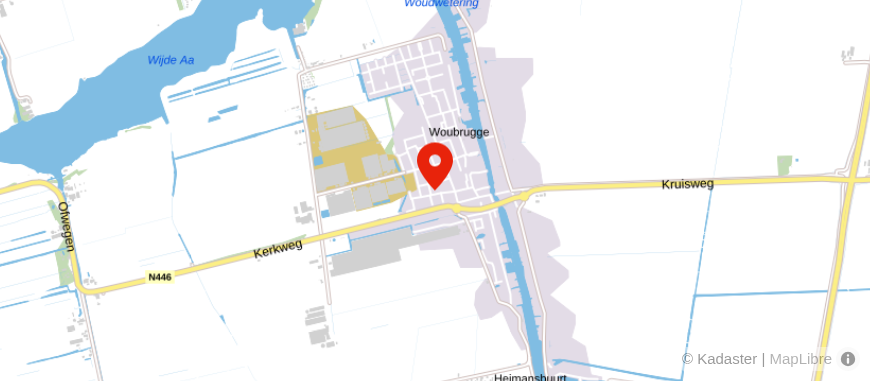 Locatie van Van der Post Assurantiën