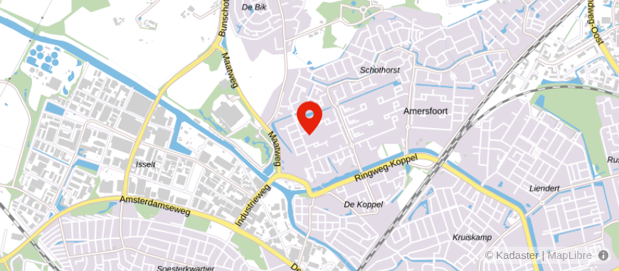 Locatie van Monshouwer Assurantiën