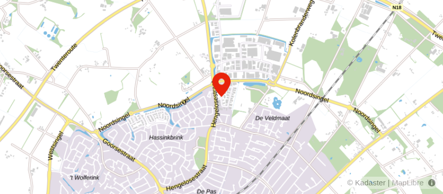 Locatie van Belastingadviseur N.G. Pot