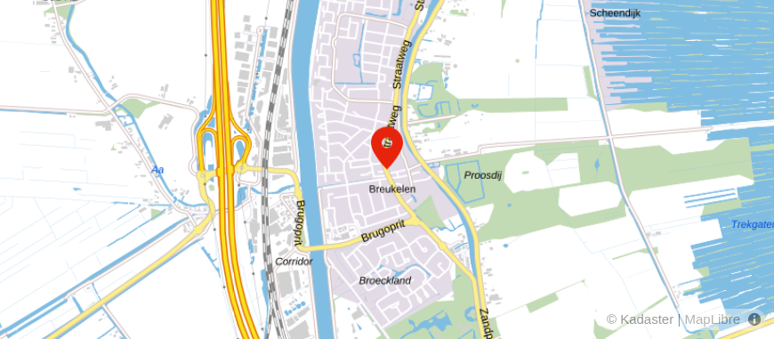 Locatie van GT Bunck Accountants Belastingadviseurs