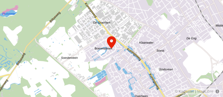 Locatie van Finovion Soest