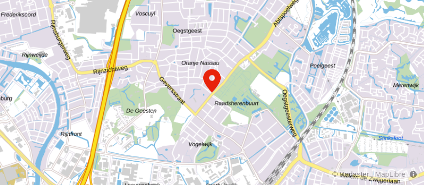 Locatie van Notariskantoor Van de Oudeweetering B.V.